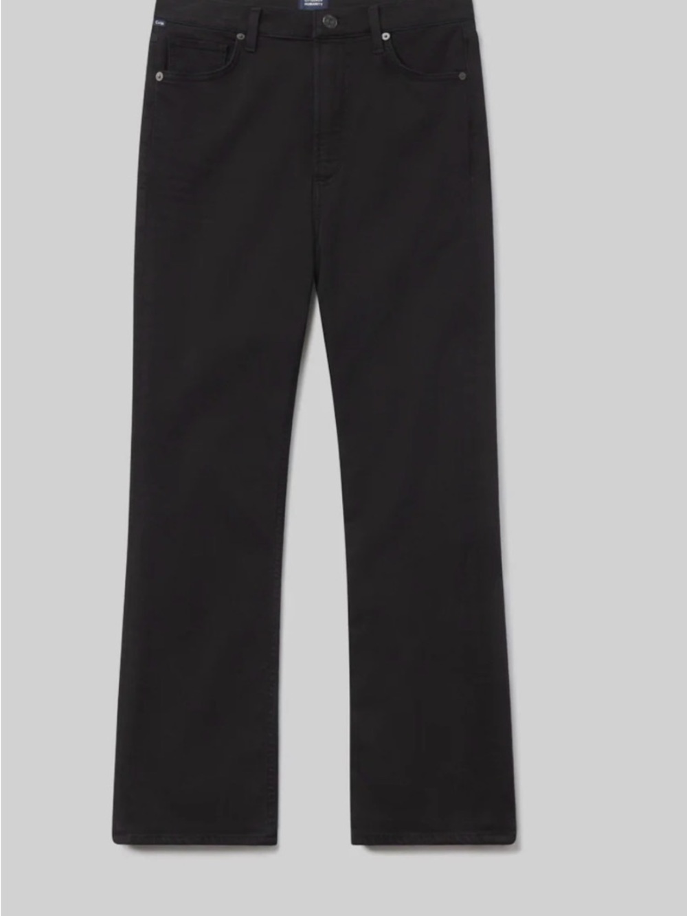 Citizens Of Humanity Black Mid-Rise Jeans